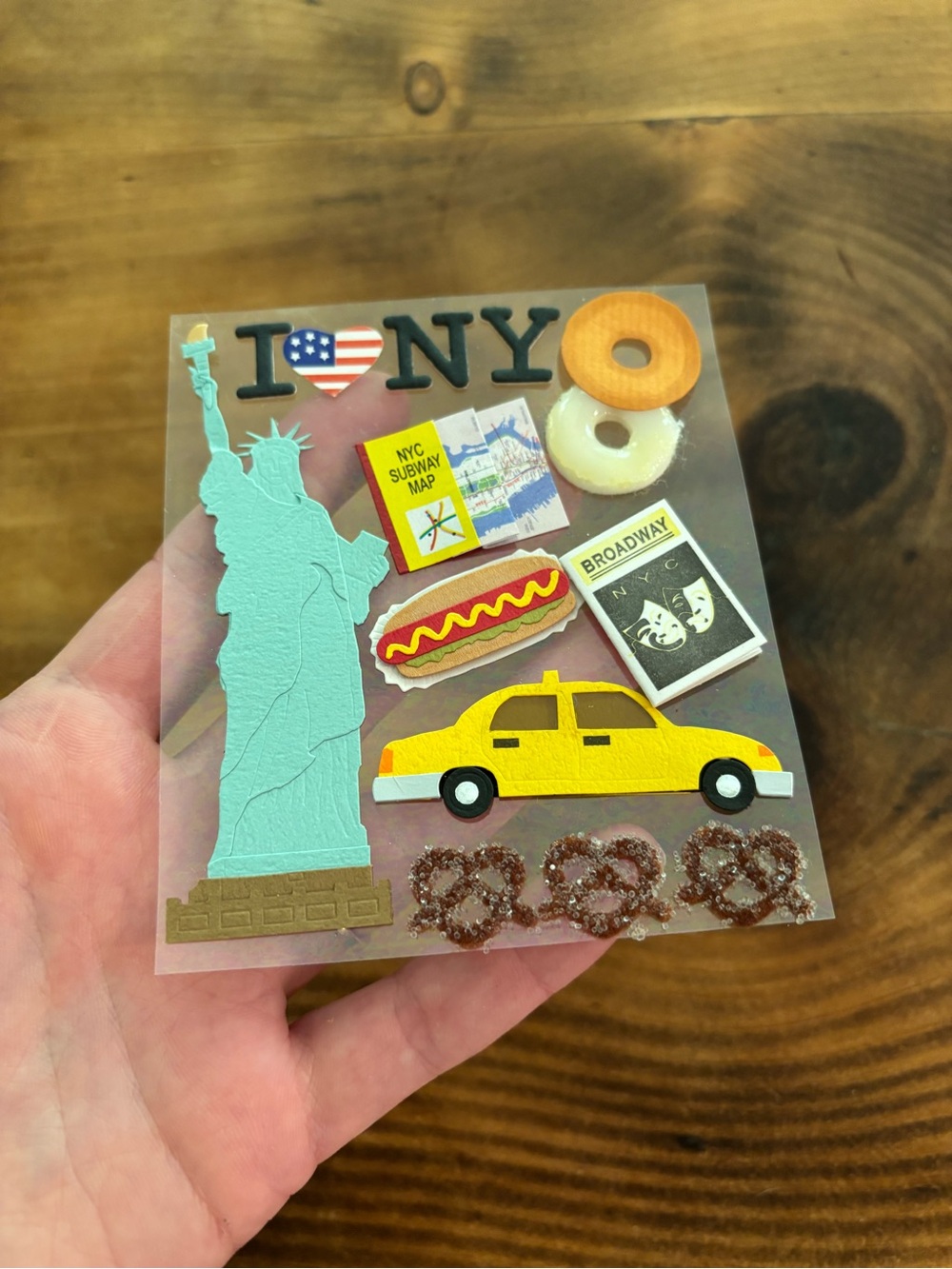 Jolee’s Boutique Scrapbook Stickers - NYC